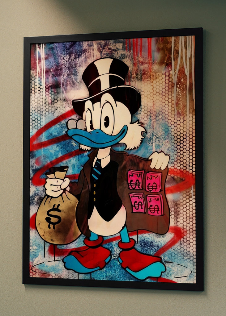 Kaczor Donald Pieniądze