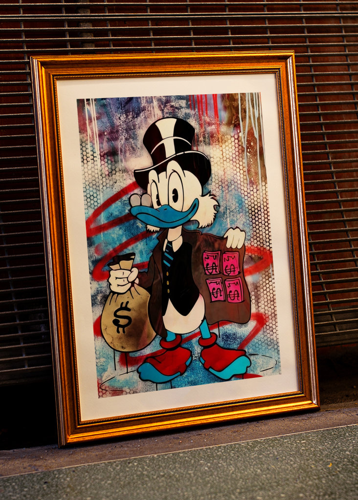 Kaczor Donald Pieniądze