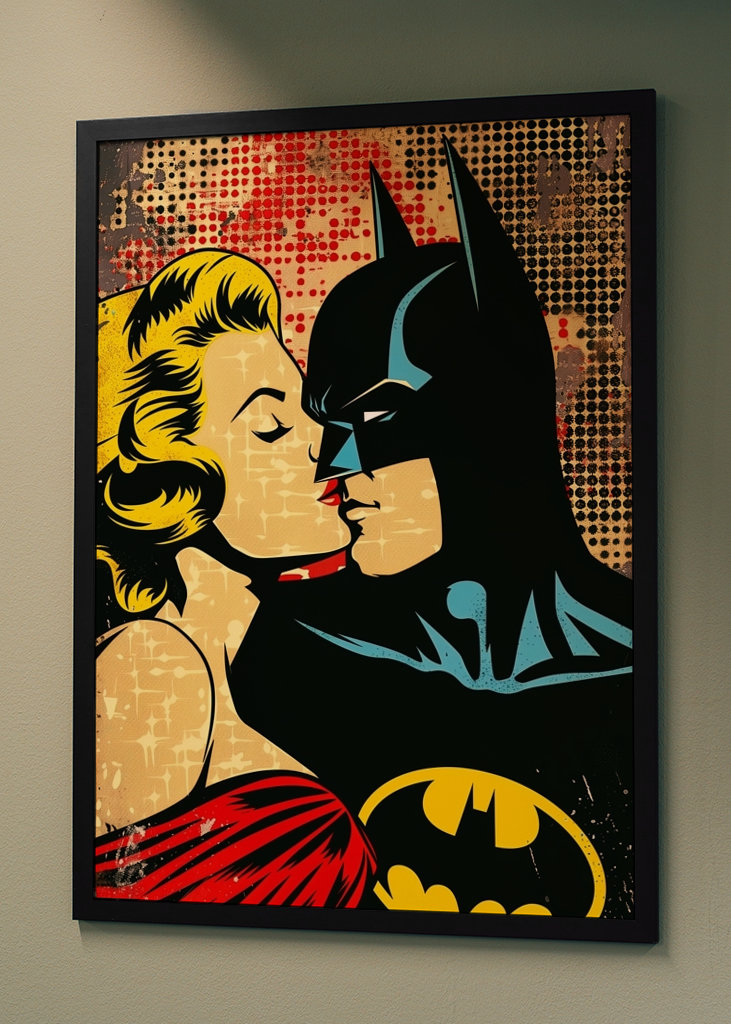 Arte Pop | Batman ofendió a Marilyn