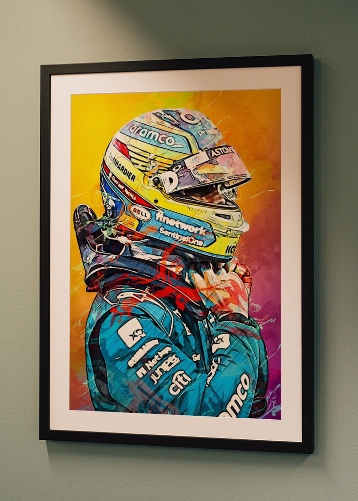 Fernando Alonso Pintura