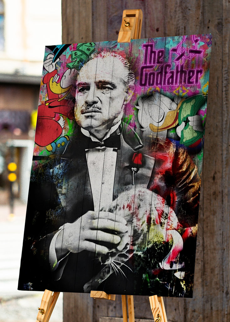Pop Art Marlon Brando Poster