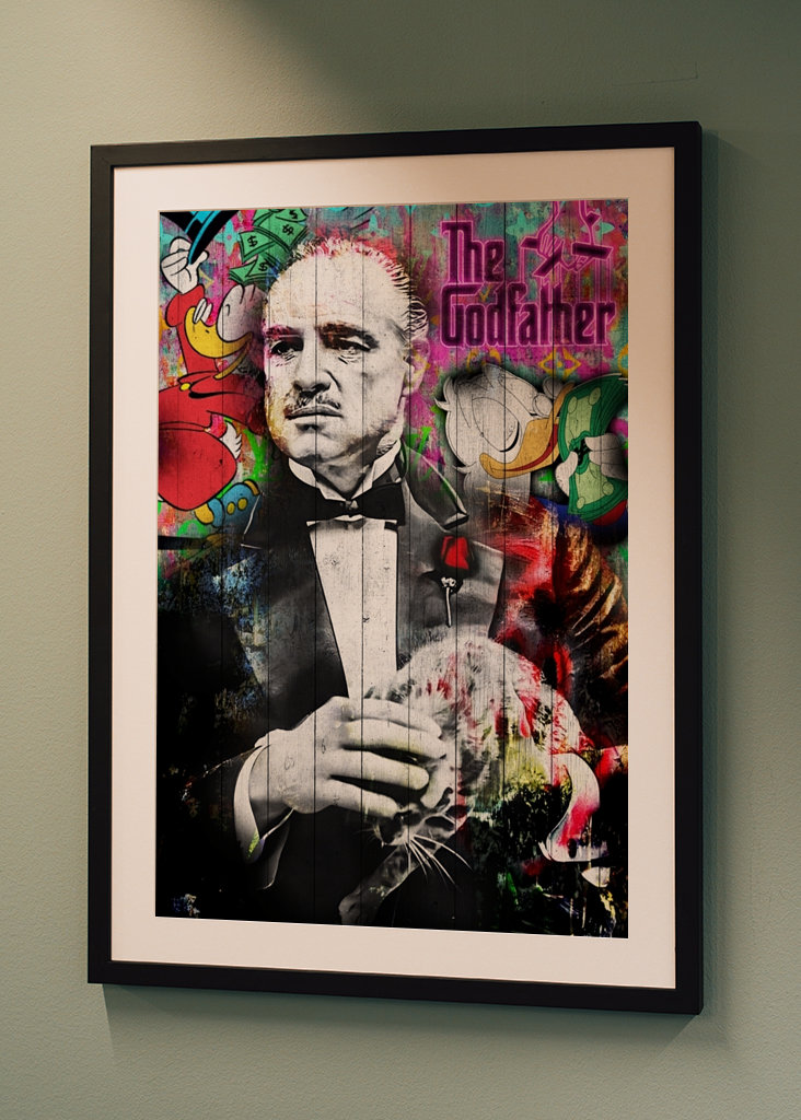 Pop Art Marlon Brando Poster