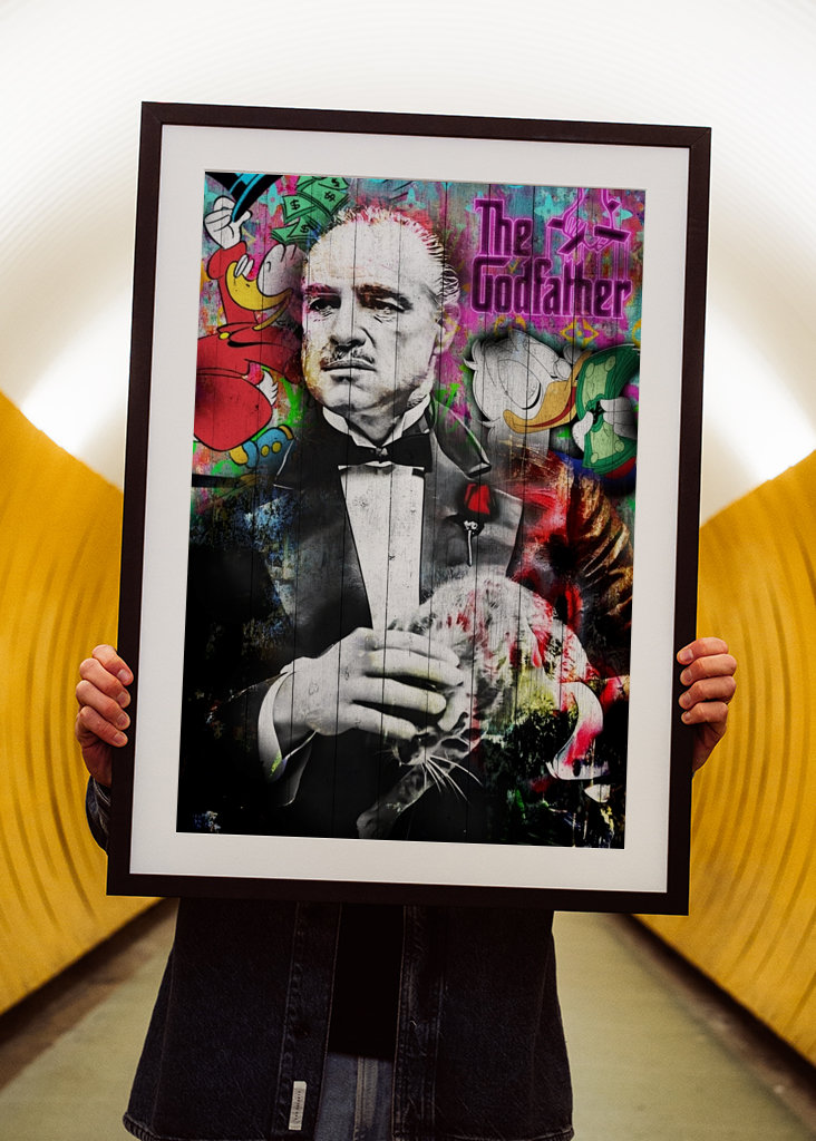 Pop Art Marlon Brando Poster
