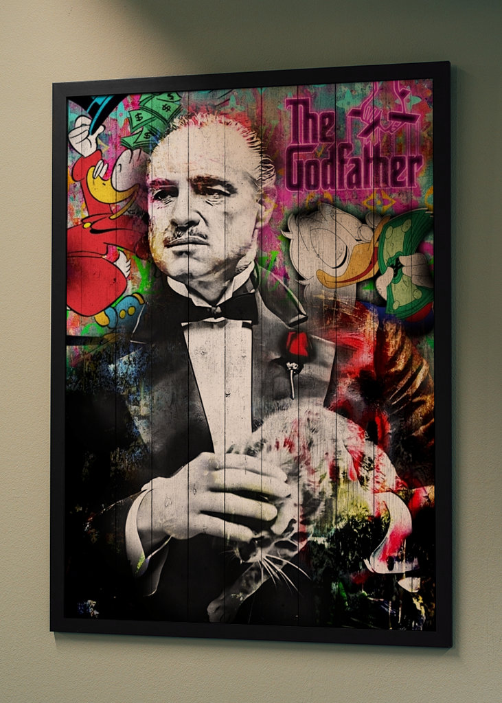 Pop Art Marlon Brando Poster