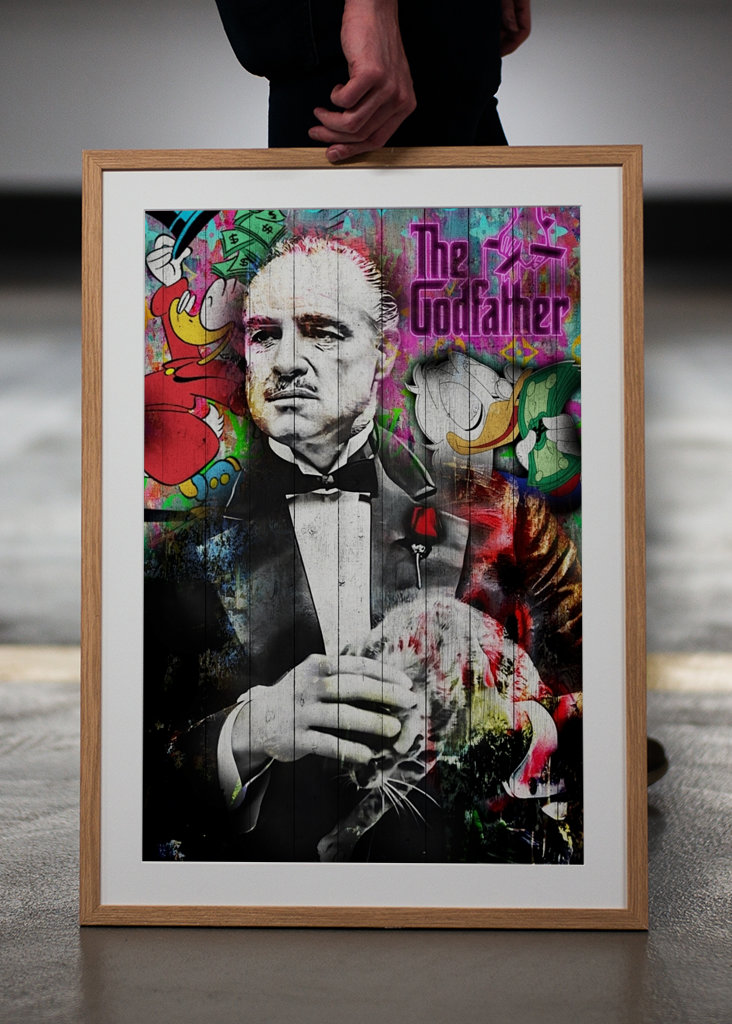 Pop Art Marlon Brando Poster