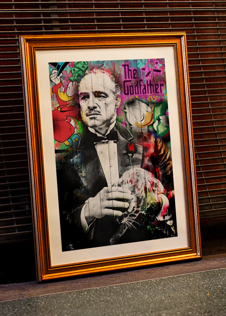 Pop Art Marlon Brando Poster
