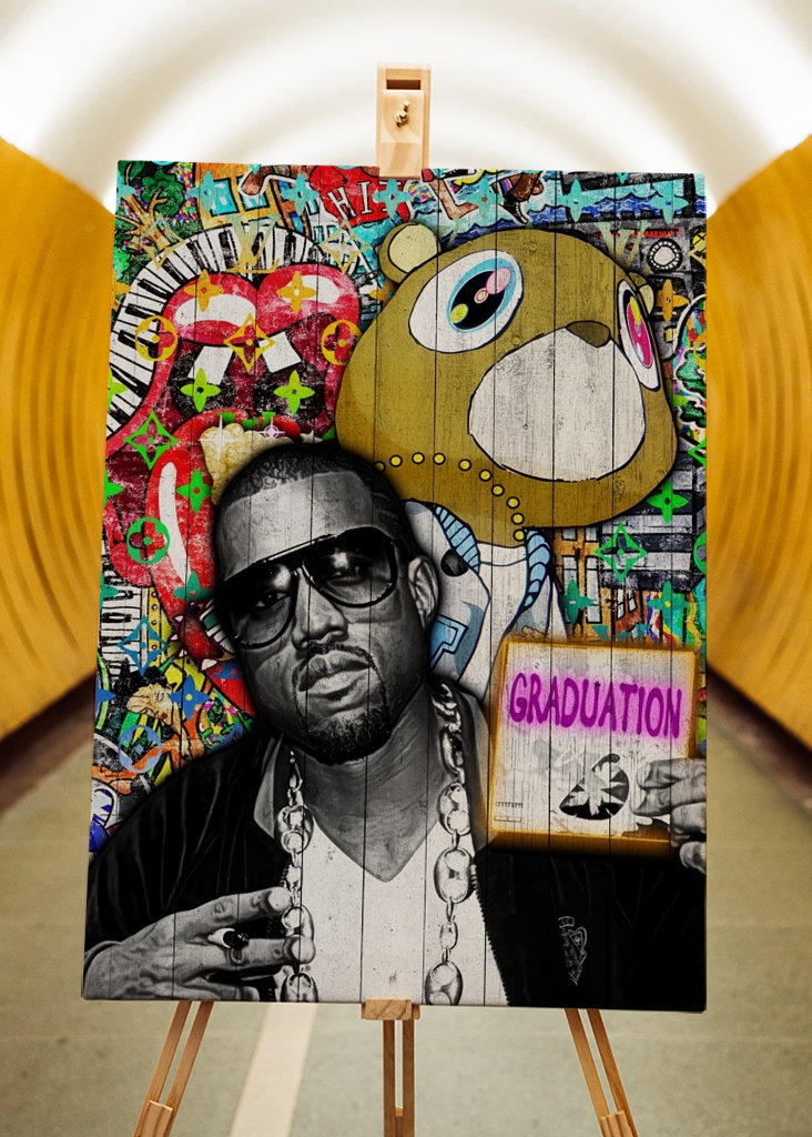Pop Art kanye west Graduation