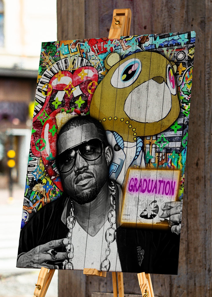 Pop Art kanye west Graduation