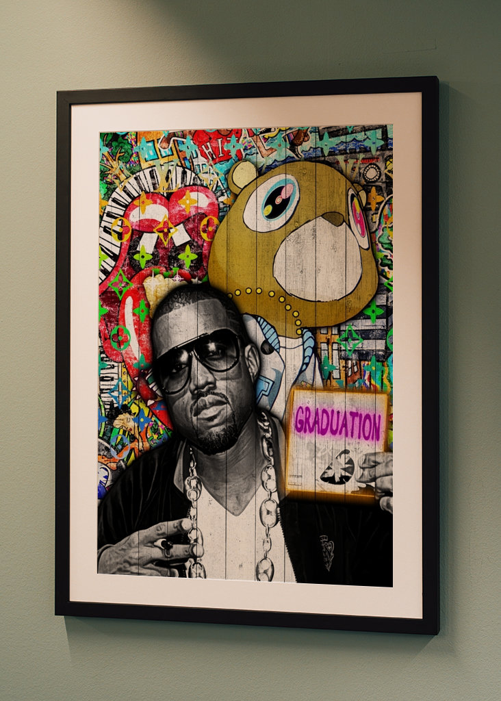 Pop Art kanye west Graduation