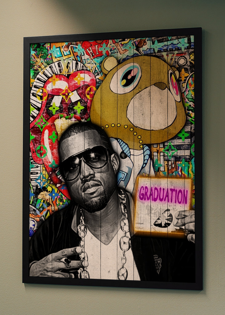 Pop Art kanye west Graduation