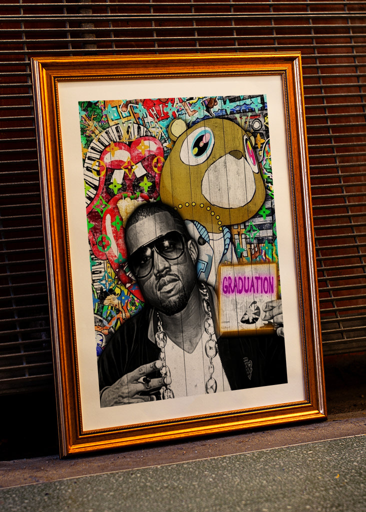 Pop Art kanye west Graduation