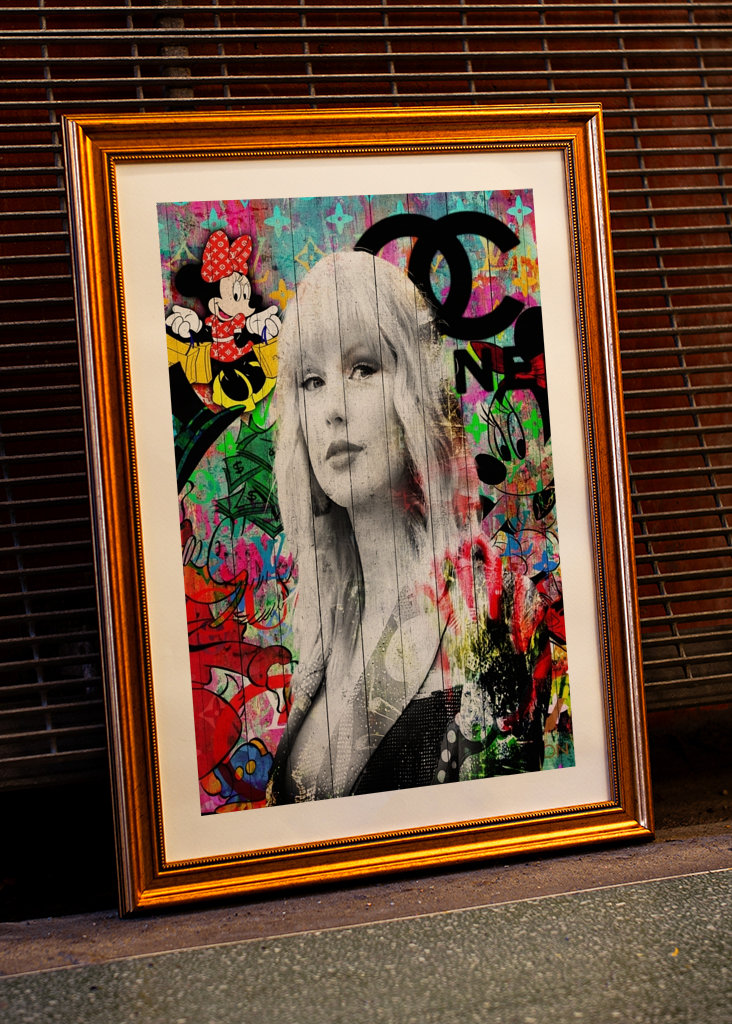 Pop Art Taylor Swift Poster