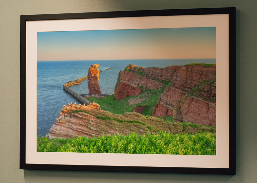 In the morning on Heligoland