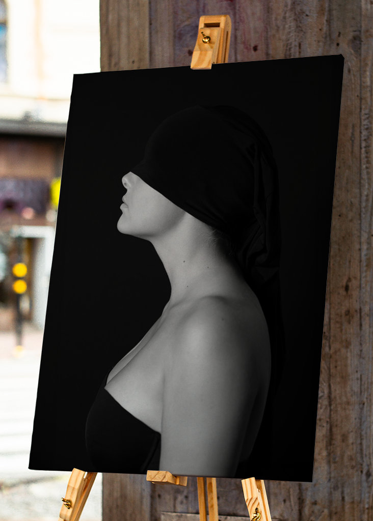 Elegant and Mysterious Woman