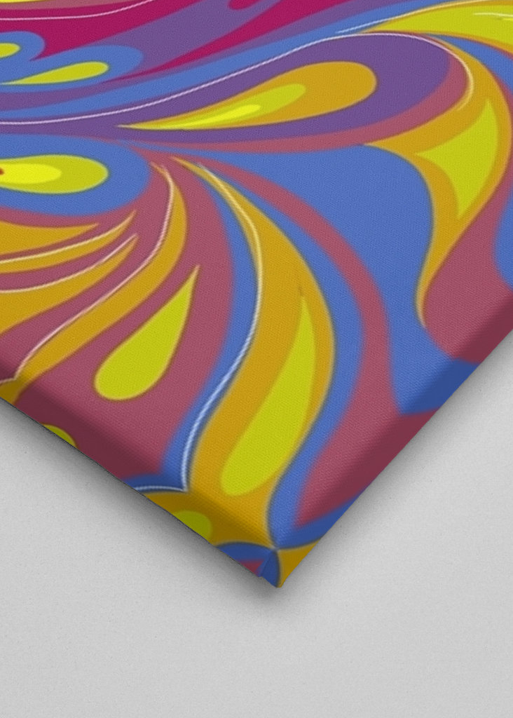 Sibiřský husky v pop-artu