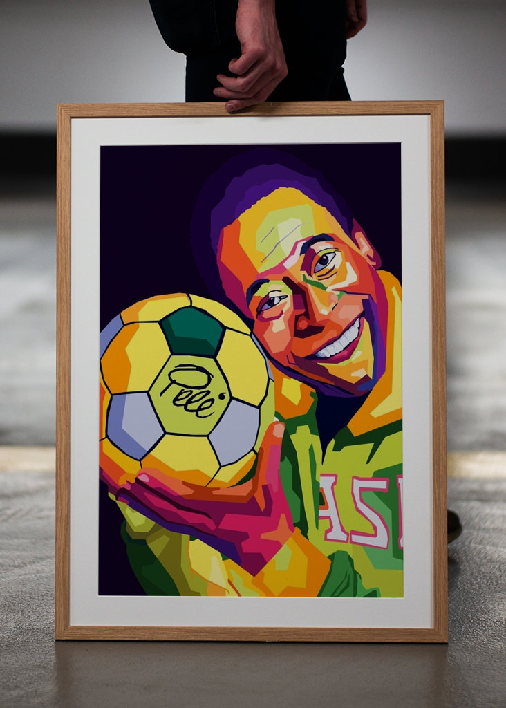 Pele Legend Footballer