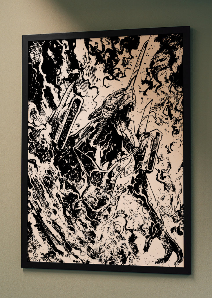 Evangelion manga art