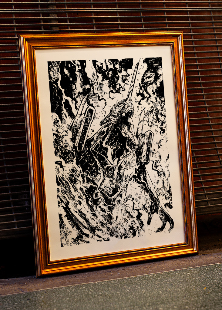 Evangelion manga art