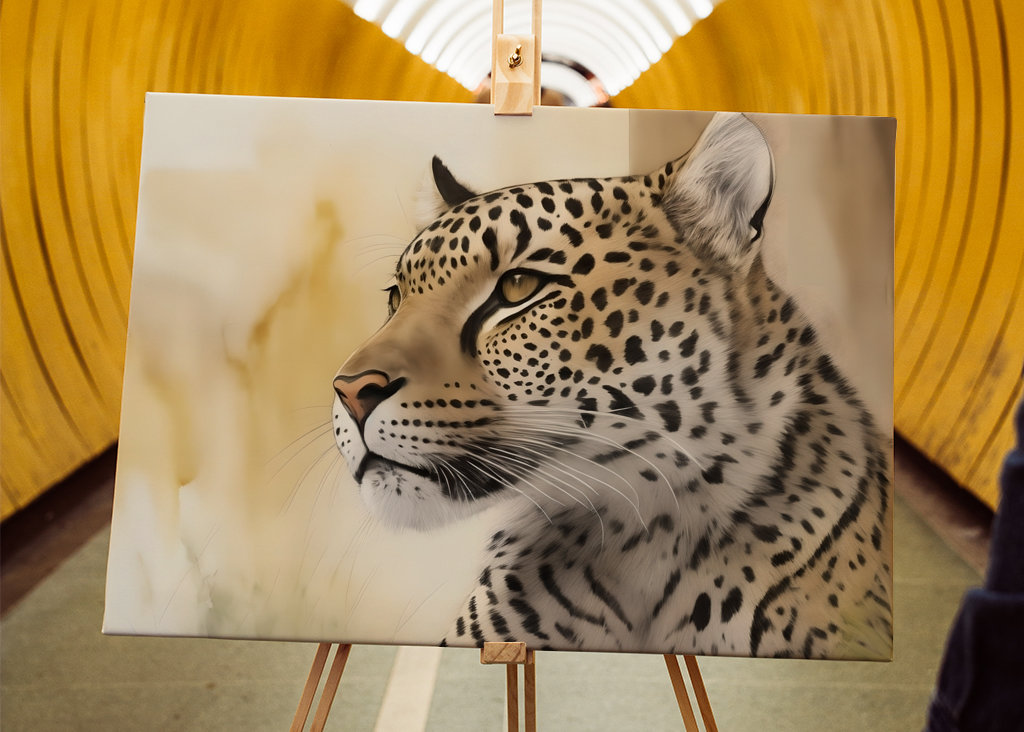 Portrait of a cheetah
