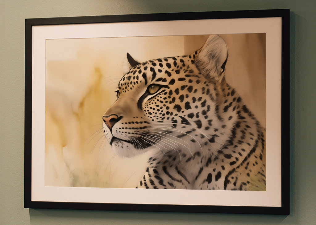 Portrait of a cheetah