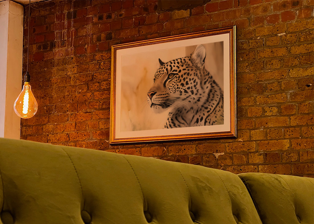 Portrait of a cheetah