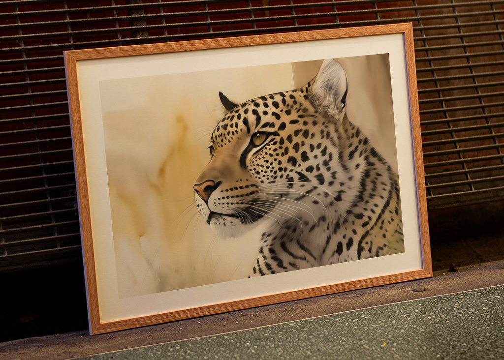 Portrait of a cheetah