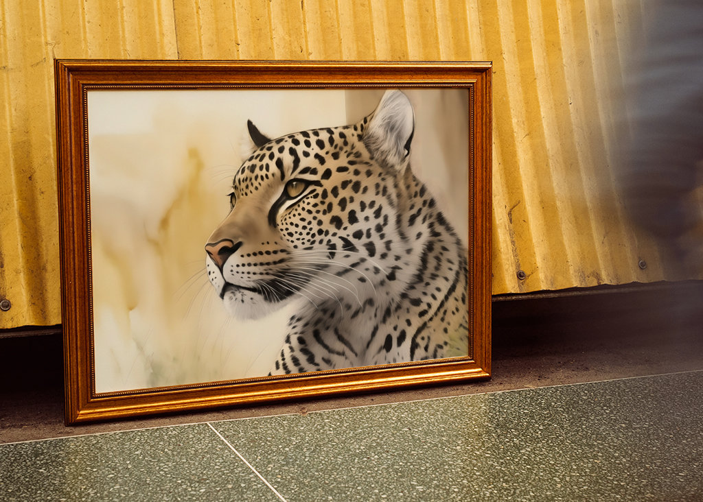 Portrait of a cheetah