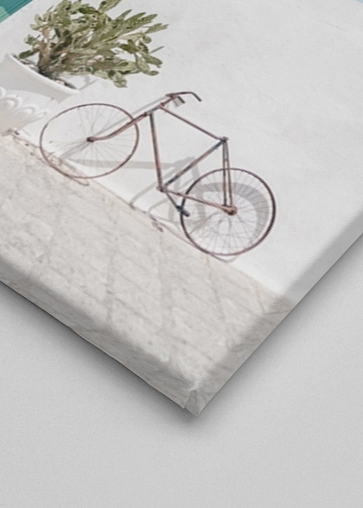 Modrozelené dveře v Itálii