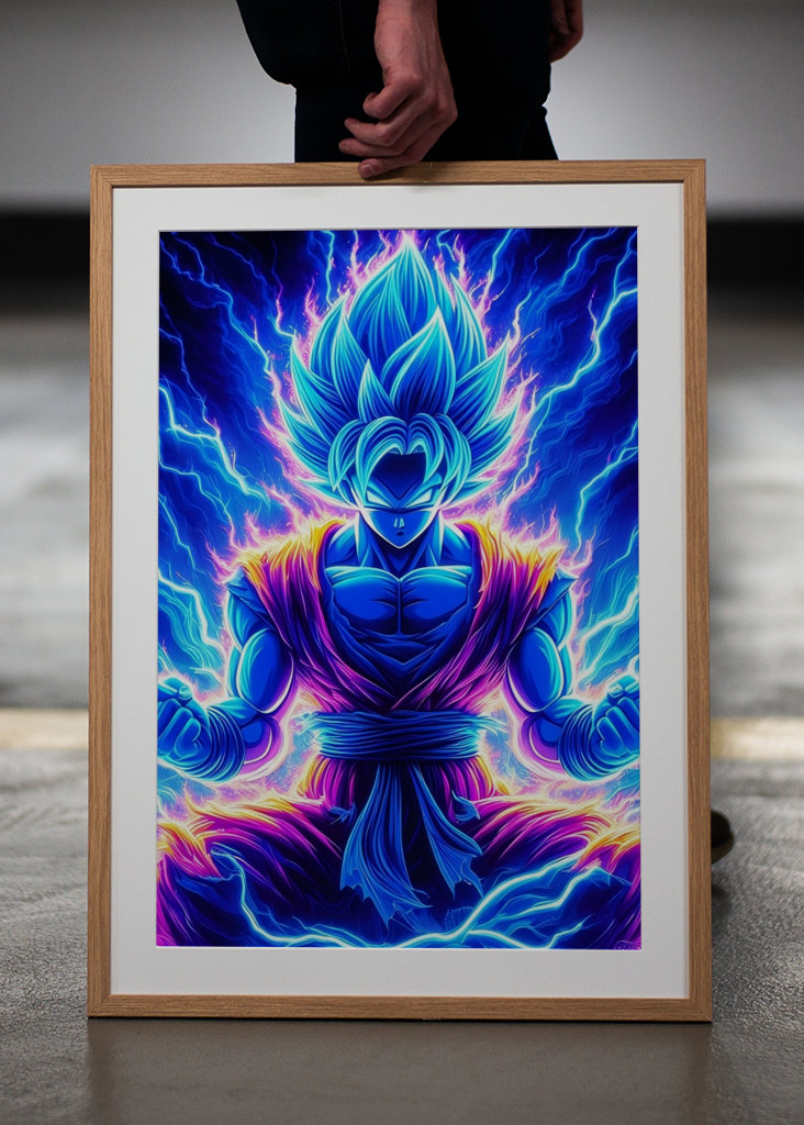 Goku super saiyan blue