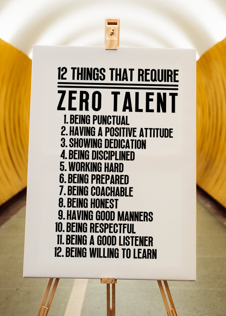 Require Zero Talent