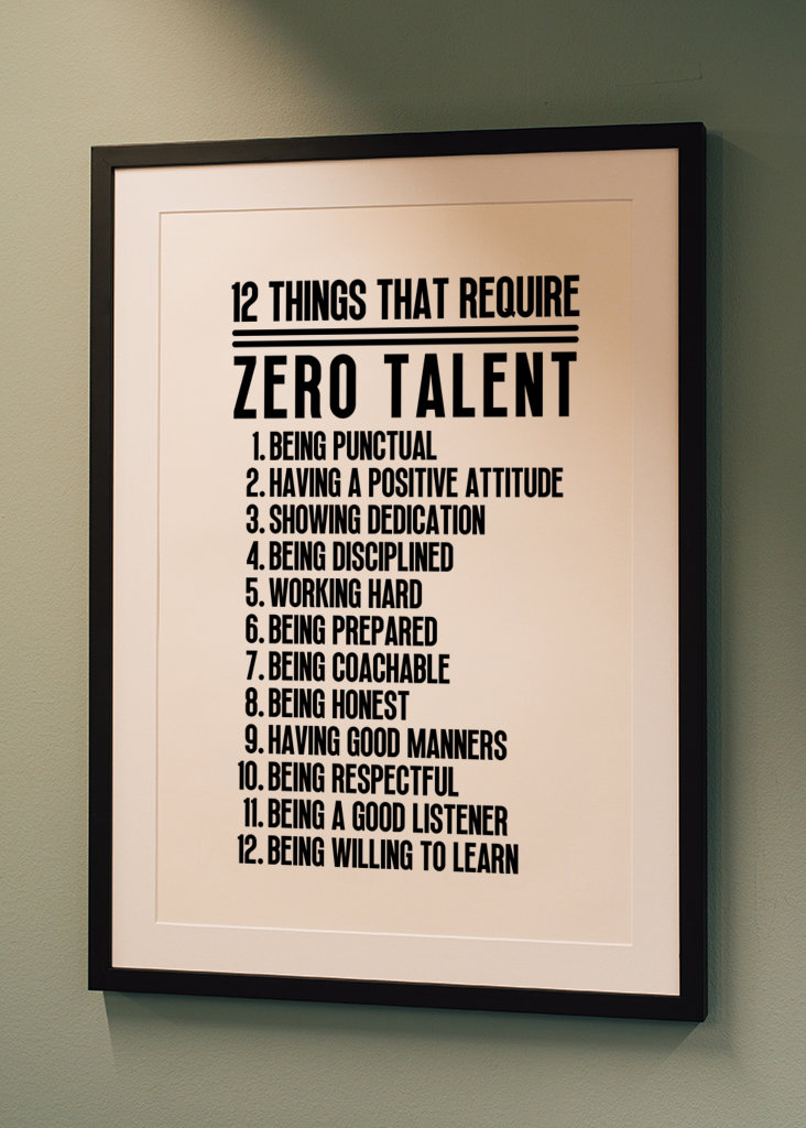 Require Zero Talent