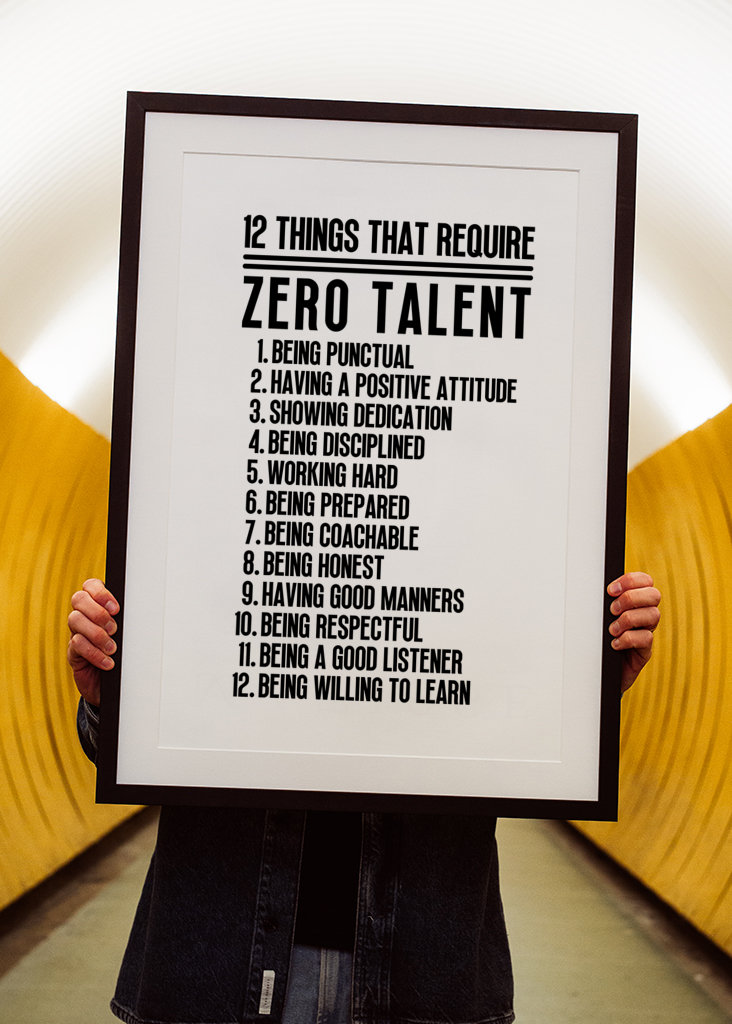 Require Zero Talent