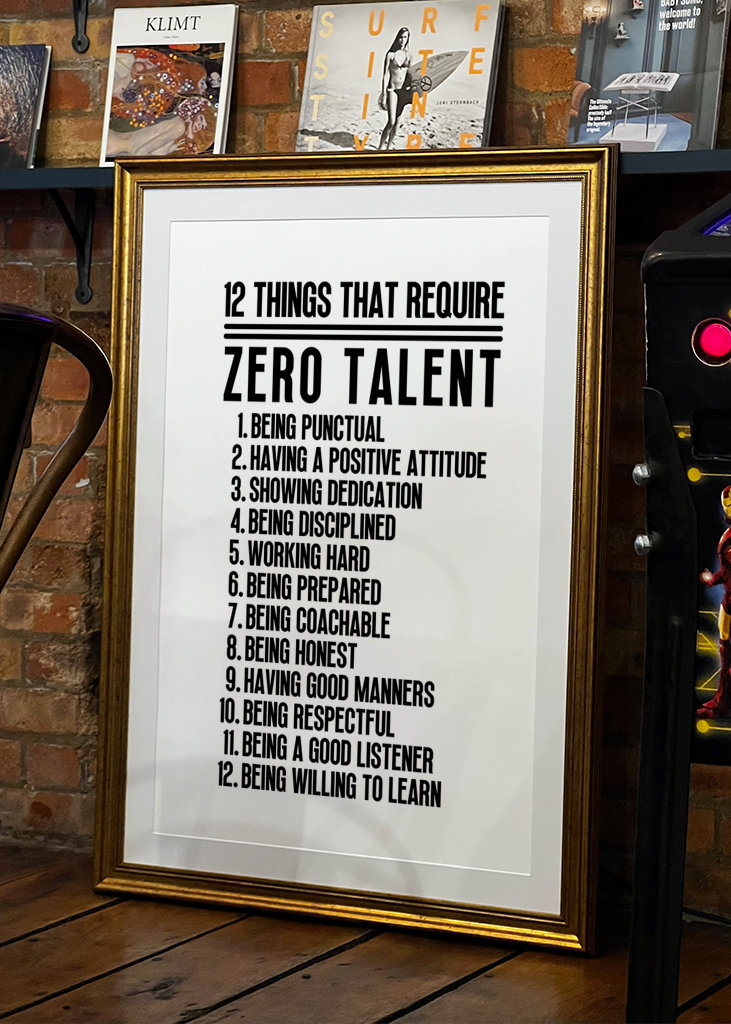 Require Zero Talent