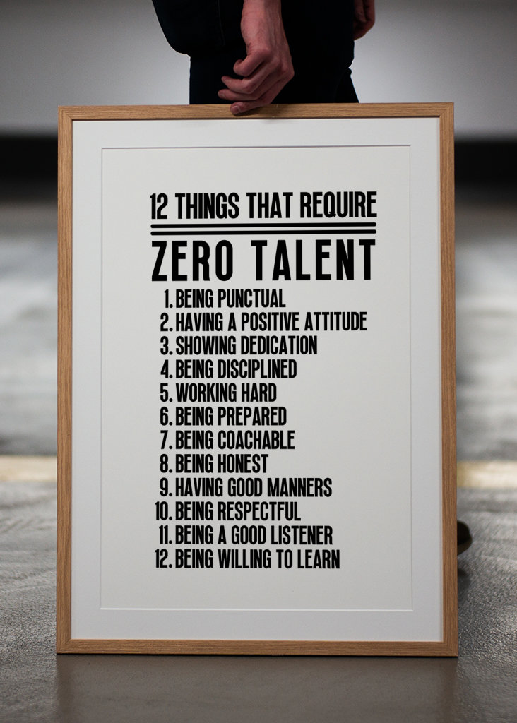 Require Zero Talent