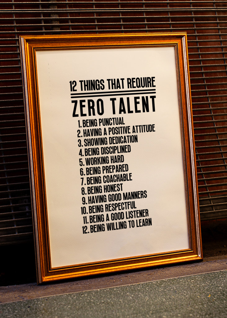 Require Zero Talent