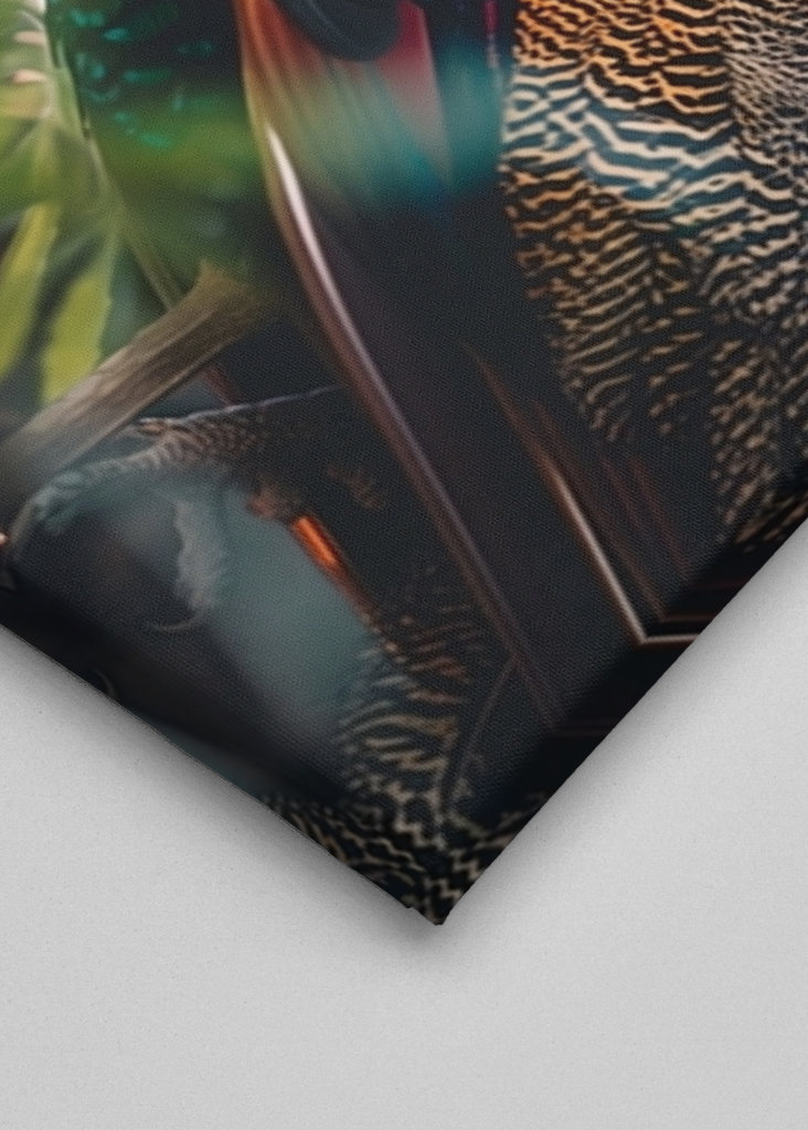 A Peacock's Portrait