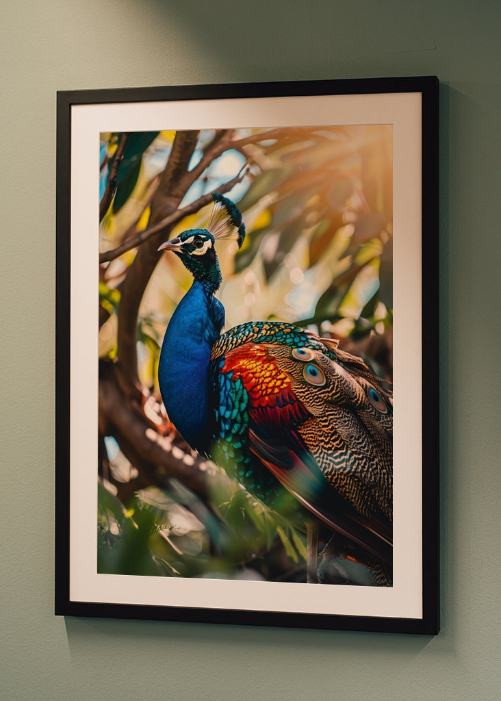 A Peacock's Portrait