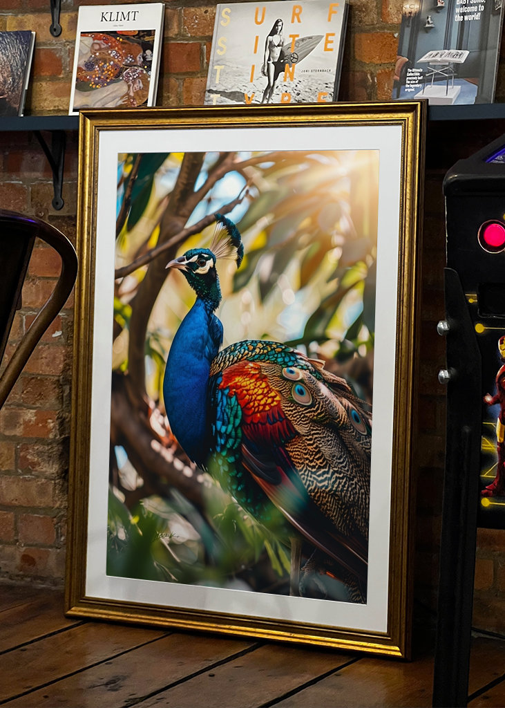A Peacock's Portrait