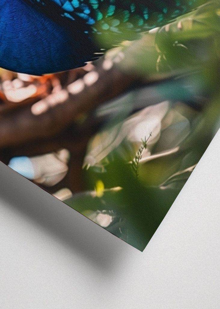 A Peacock's Portrait