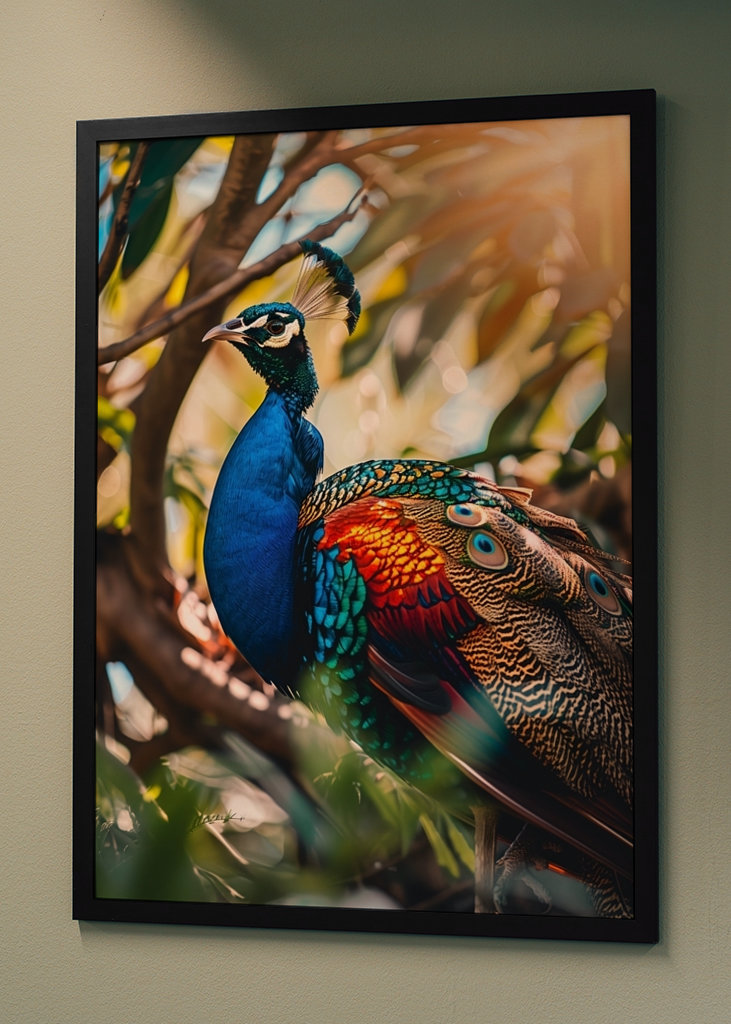 A Peacock's Portrait