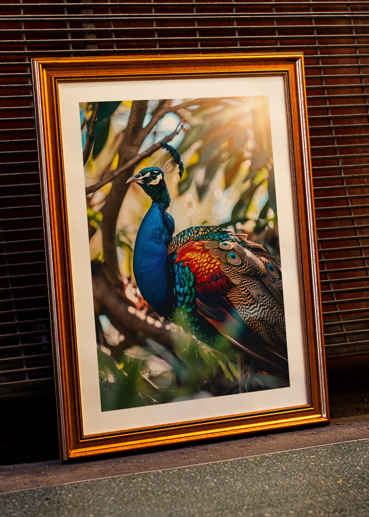 A Peacock's Portrait