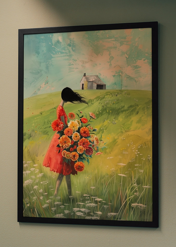 "Dahlias Golden Harvest II"