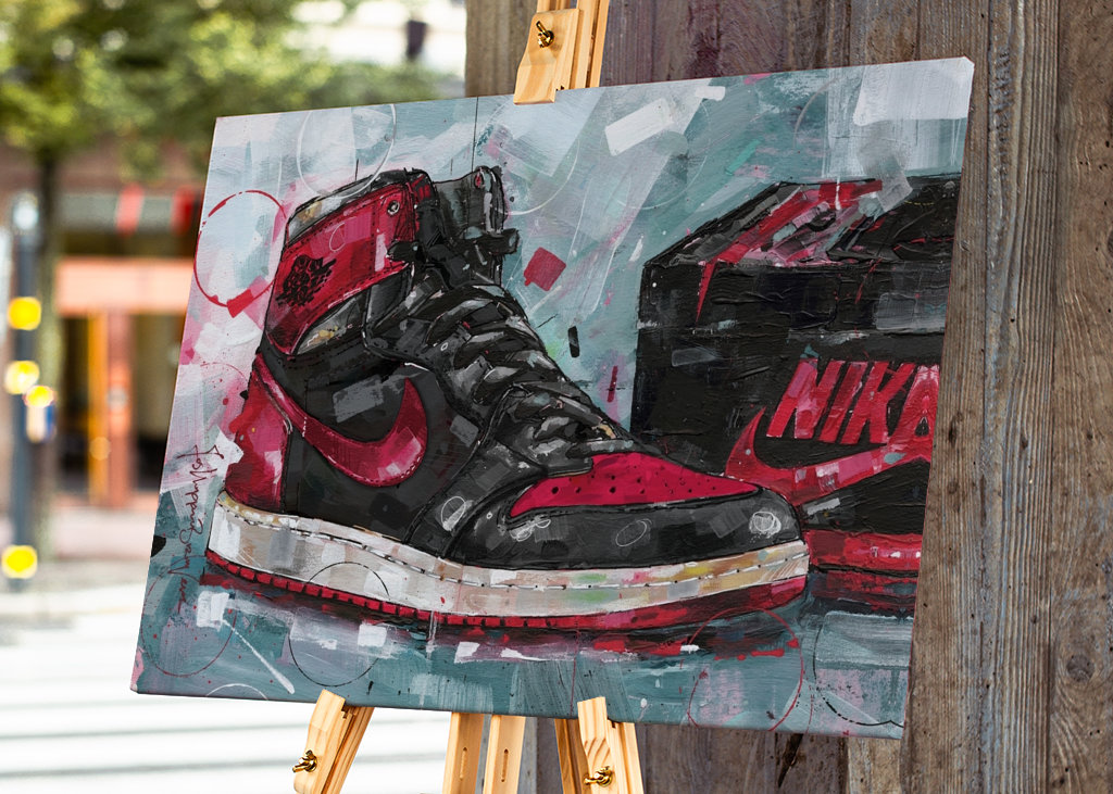 Air Jordan 1 zakázal chovné umění