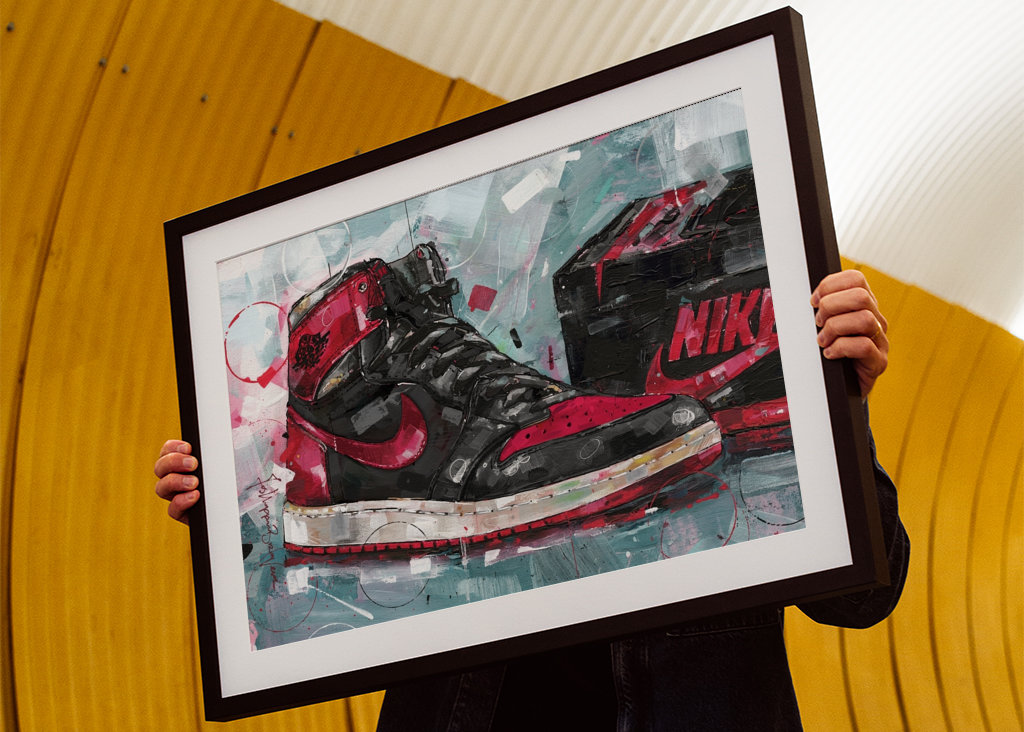 Air Jordan 1 zakázal chovné umění