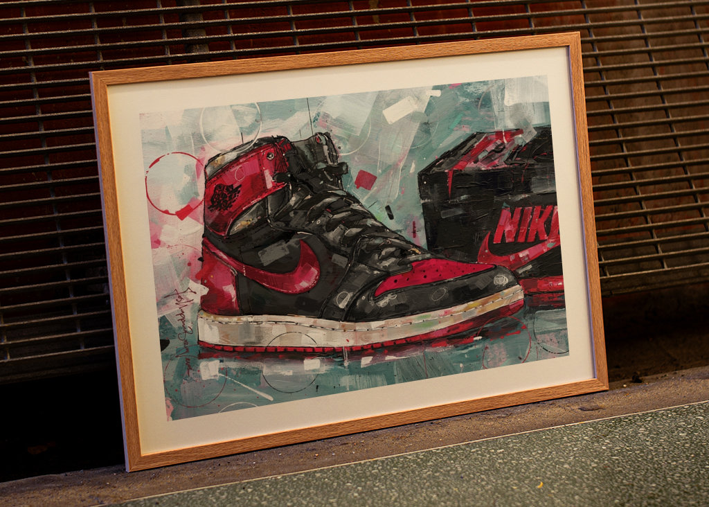 Air Jordan 1 zakázal chovné umění