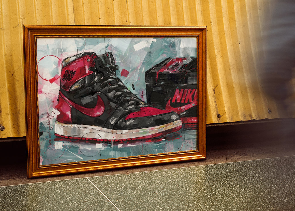 Air Jordan 1 zakázal chovné umění