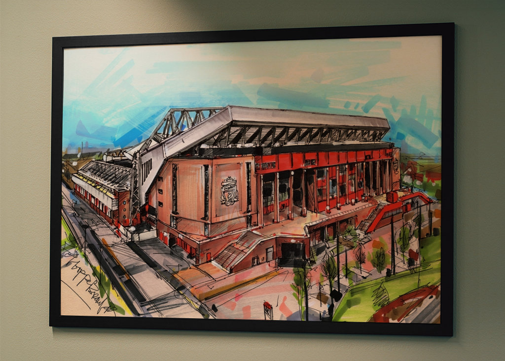 Fotbalový stadion Liverpool