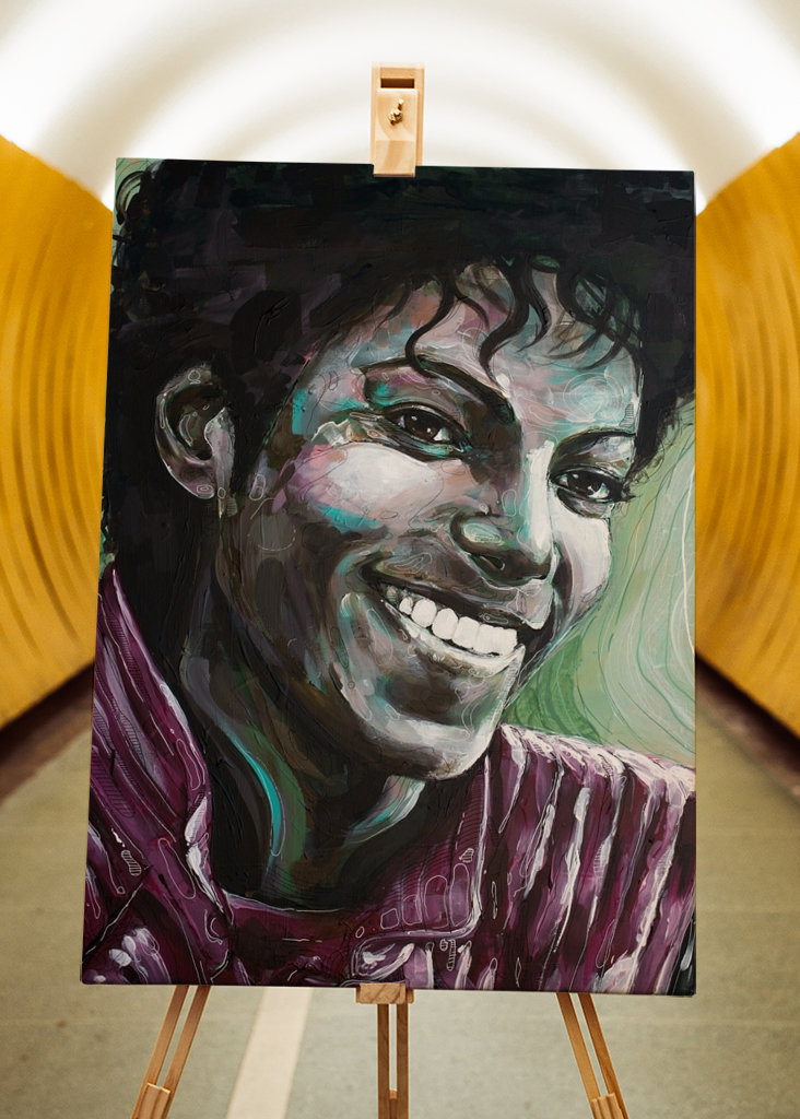Michael Jackson Gemälde