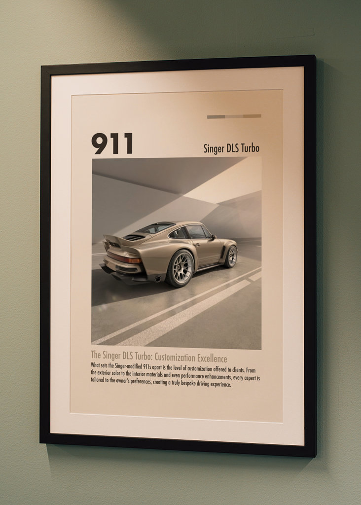 Porsche 911 Singer DLS Turbo