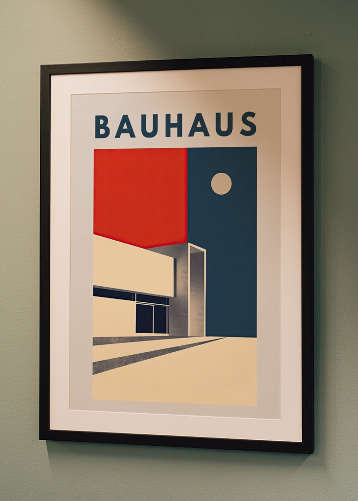 Bauhaus Poster Bauhaus Print